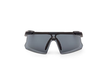 Das Bild zeigt die Adidas Sport Sonnenbrille SP0107 02A von vorne.
